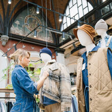 Shopping etalage Post
